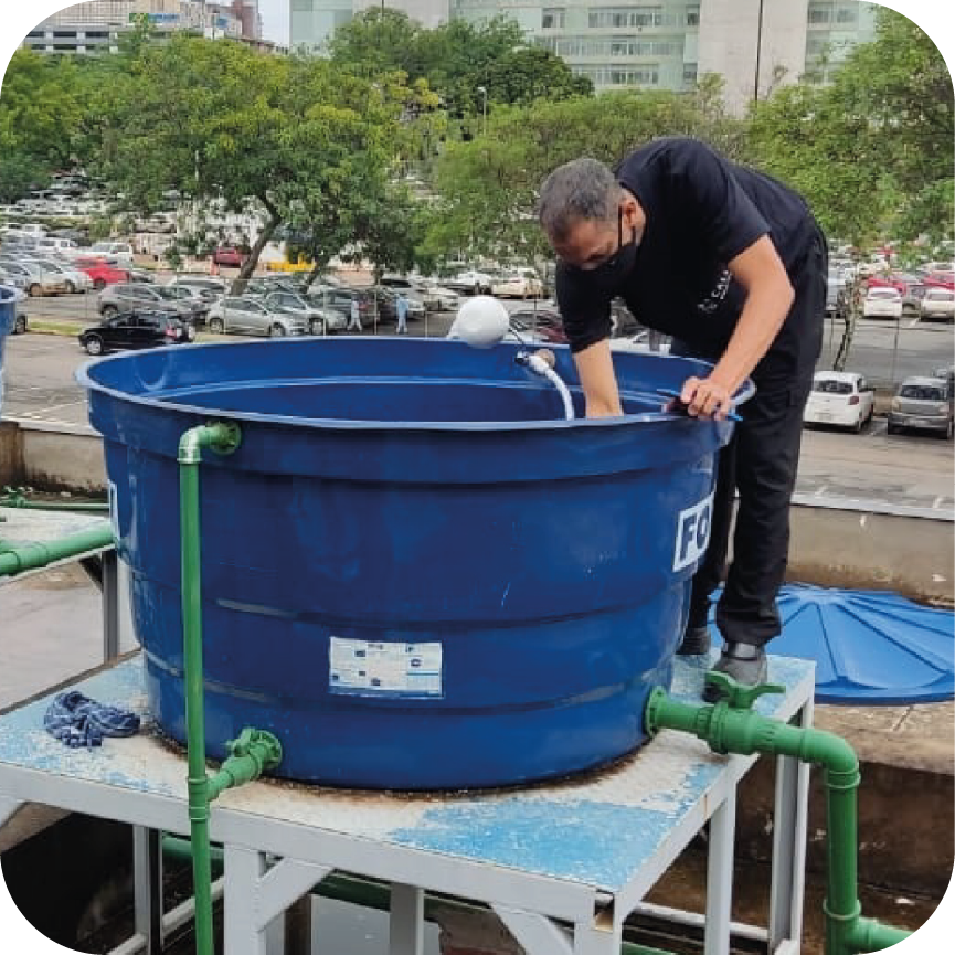 IMPORTÂNCIA DA LIMPEZA DE CAIXA D’AGUA